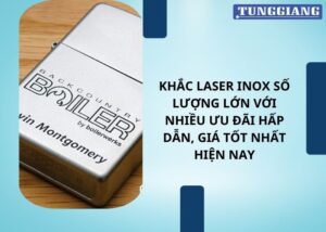 Khắc laser inox