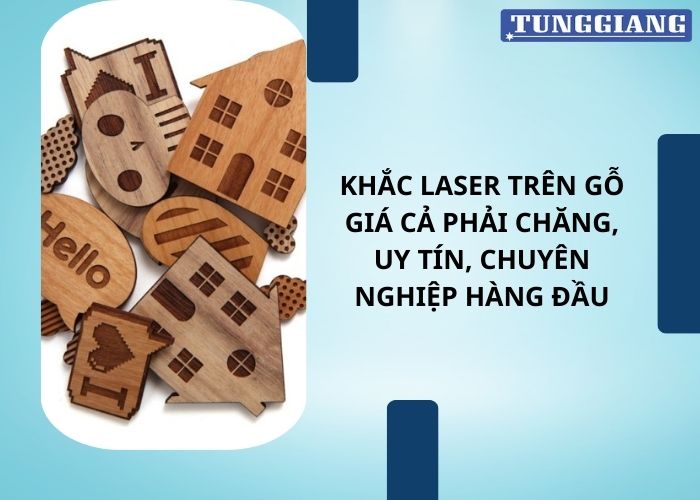 Khắc laser trên gỗ