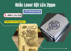Khắc Laser Bật Lửa Zippo