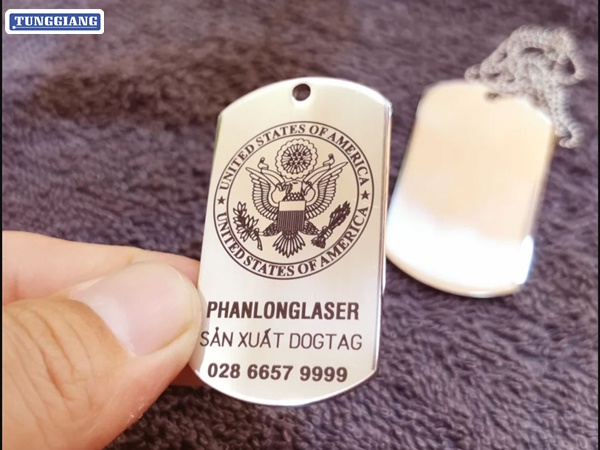 Khắc Laser Dogtag