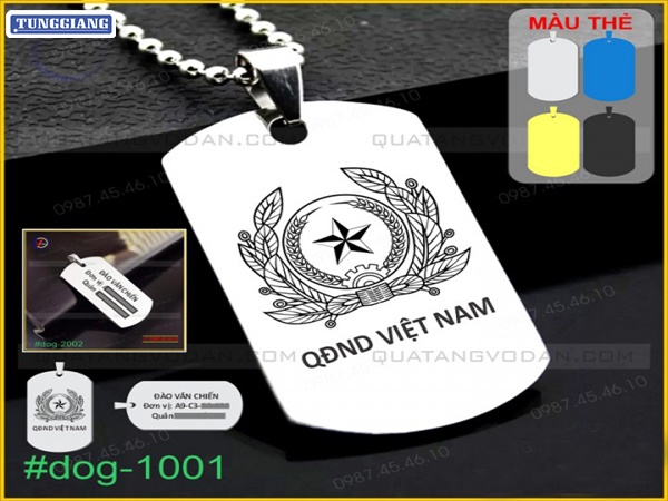 Khắc Laser Dogtag