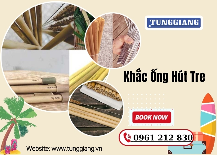Khắc Ống Hút Tre