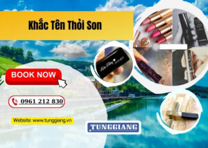 Khắc Tên Thỏi Son