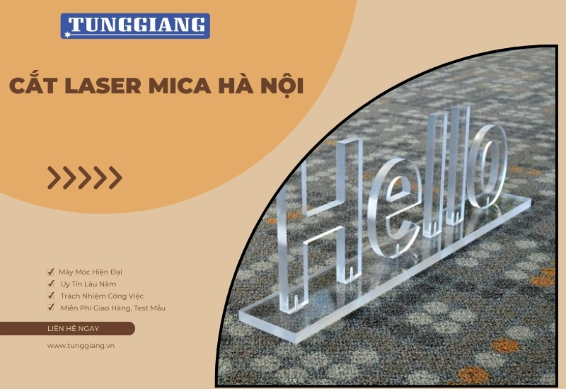 cắt laser mica hà nội