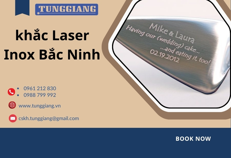 khắc laser inox bắc ninh