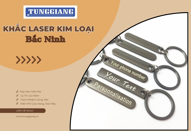 khắc laser kim loại bắc ninh 