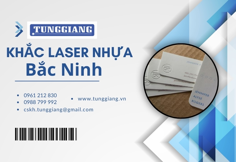 khắc laser nhựa bắc ninh