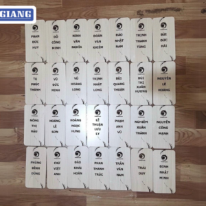 Cắt khắc laser gỗ