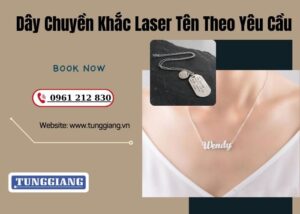 Dây Chuyền Khắc Laser Tên Theo Yêu Cầu (1)