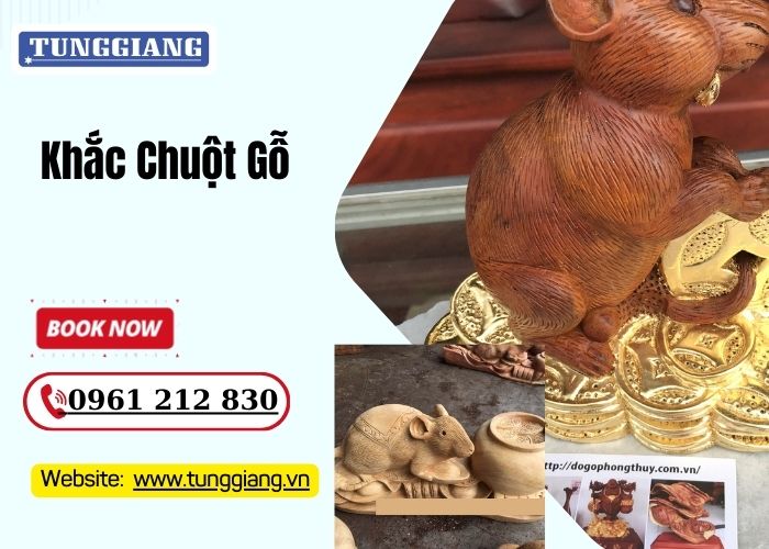 Khắc Chuột Gỗ