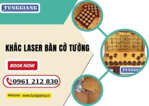 Khắc Laser Bàn Cờ Tướng