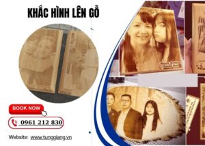 Khắc hình lên gỗ