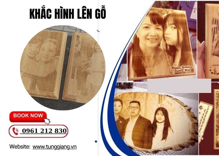 Khắc hình lên gỗ