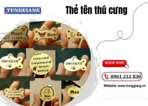 Thẻ tên thú cưng