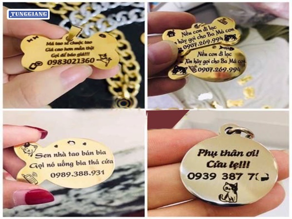 Thẻ tên thú cưng