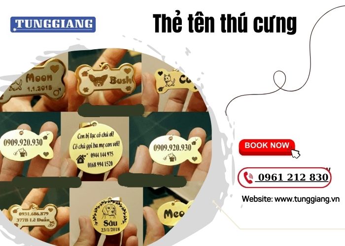 Thẻ tên thú cưng