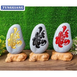 khắc laser chữ lên đá(1)