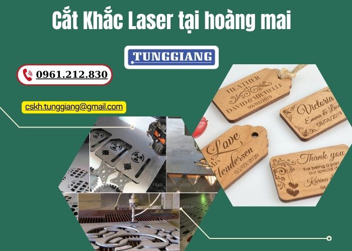 Cắt Khắc Laser tại hoàng mai