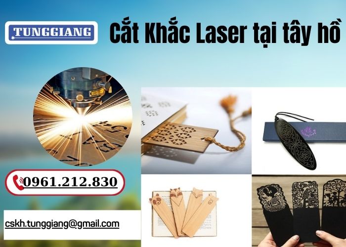 Cắt Khắc Laser tại tây hồ